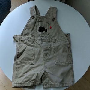 Overall shorts